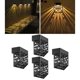 thumbnail image 4 of Luces Solares de Pared para Exteriores Soledad IP55 a Prueba de Agua Paquete de 4, 4 of 10