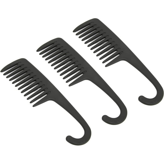 Shower Comb, Wide Teeth Comb Reliable with Hook for Beauty Salon for Home