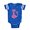 Royal Blue, variant on CafePress - Pink Kitty - Cute Infant Baby Football Bodysuit