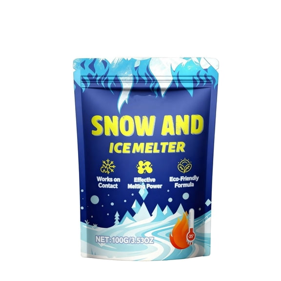 High Efficiency Snow and Ice Melting Agent Instant Melting Spray De Icer for Winter Use On Car Rearview Mirrors and Windshields