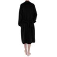 thumbnail image 4 of Feinuhan Women And Men Soft Shawl Collar Long Fleece Side Pockets Unisex Bathrobe, 4 of 7