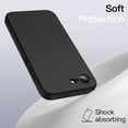 thumbnail image 4 of JETech Liquid Silicone Case for iPhone 16e 6.1-Inch 2025, Silky Soft Touch Full-Body Protective Phone Case, Anti-Scratch Shockproof Cover with Microfiber Lining (Black), 4 of 6