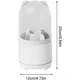 thumbnail image 2 of Cosmetic makeup organizer rotatable dressing table dustproof, 2 of 5