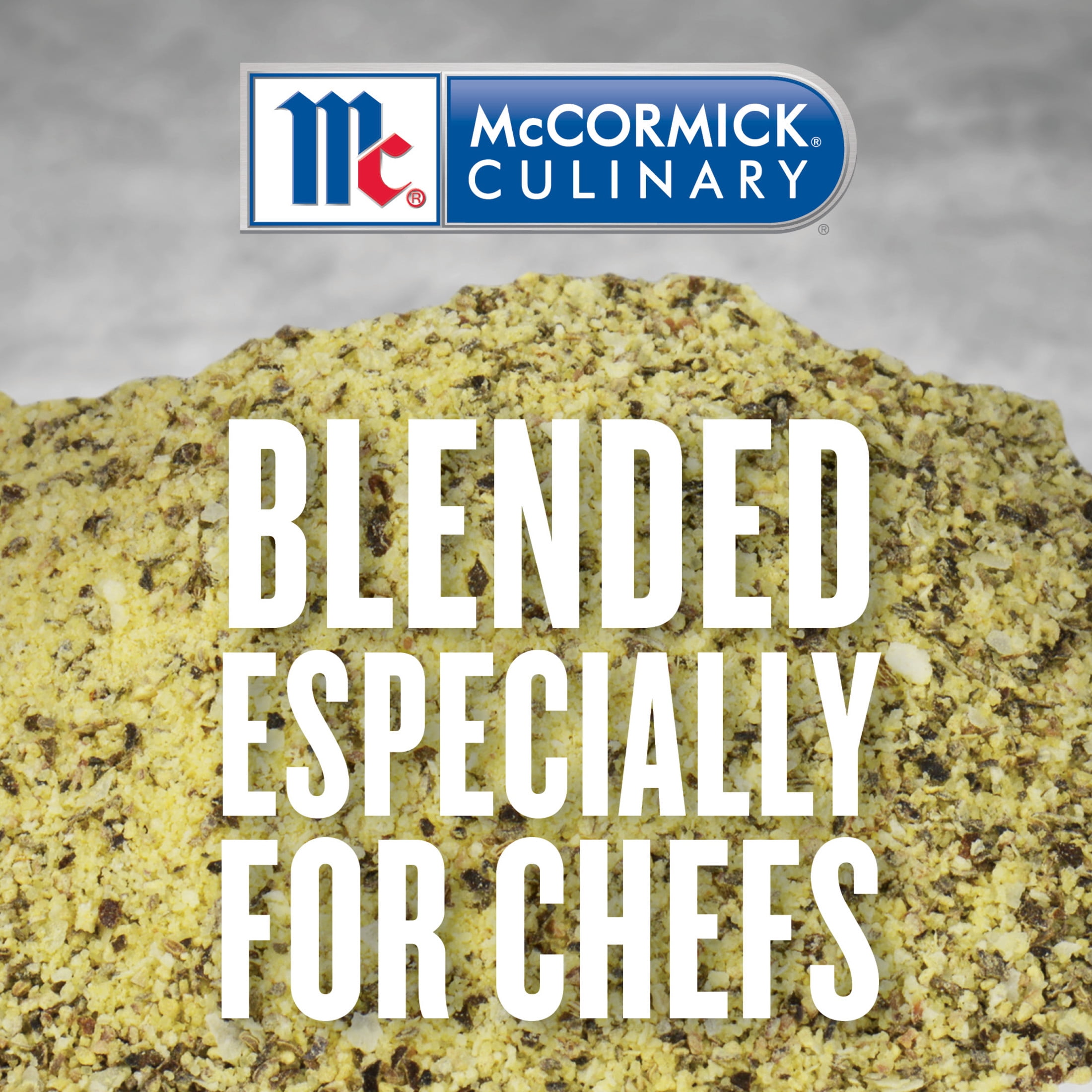 McCormick Culinary Kosher Lemon & Pepper Seasoning Salt, 7.5 lb Jug