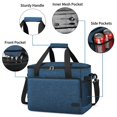 thumbnail image 2 of Insulated Lunch Bag for Men /Women Leakproof Lunch Box Freezable Lunch Organizer Reusable,Navy 30L, 2 of 6