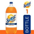 thumbnail image 2 of Sunkist Zero Sugar Orange Soda Pop, 2 Liter Bottle (Pack of 6), 2 of 5