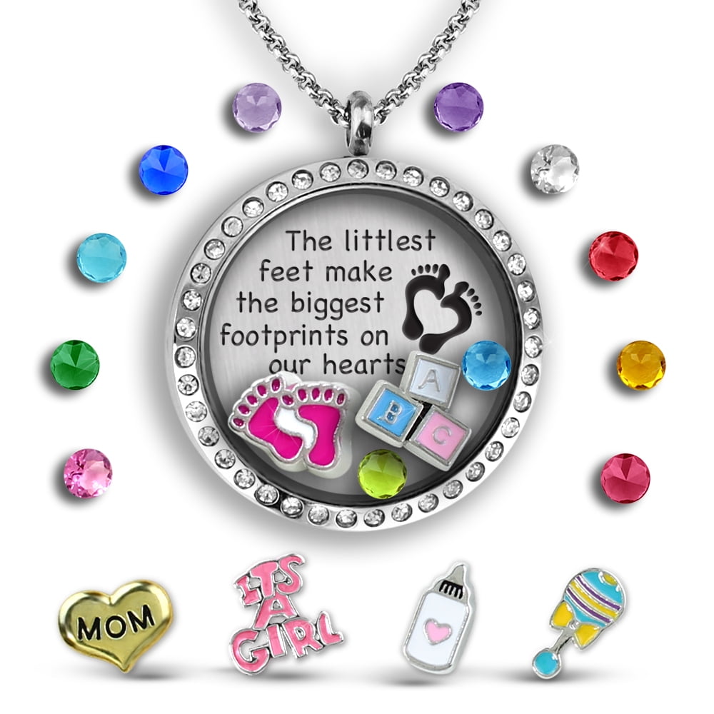 Newborn Pendant-Medical Jewellery-Baby Necklace-Mother Gift-Baby Gift-Shower Gift-Twin Baby-Happy Mother Gift