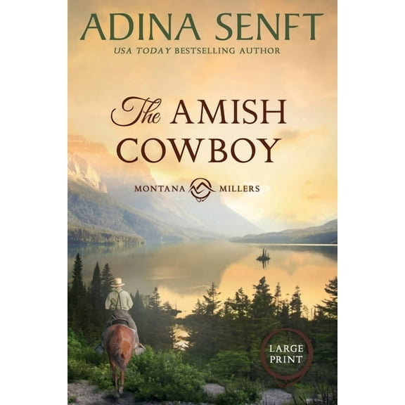 Amish Cowboys of Montana The Amish Cowboy (Large Print), Book 1, (Paperback)