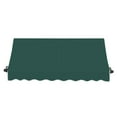 thumbnail image 2 of Awntech 10.375 ft Charleston Fixed Awning Acrylic Fabric, Forest, 2 of 2