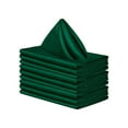 thumbnail image 4 of 10 Pcs Serviettes de Table en Satin Serviettes Carrées pour Restaurants Réception Usage Domestique Vert, 4 of 8