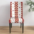 thumbnail image 5 of Wdhugt Christmas Dining Chair Covers, Stretch Removable Washable Dining Room Chair Protector Slipcovers, Santa Claus Deer Kitchen Chair Cover, Slipcovers Protector for Xmas Holiday Party Home Décor, 5 of 7
