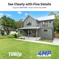 thumbnail image 2 of ANNKE 4MP Ultra HD 16 Channel 6 Cameras Wireless NVR Security System, 2.4/5.8G Dual-Band WiFi, Human Motion Detection, Two-Way Audio, Night Vision, Works with Alexa, 0TB HDD, 2 of 17