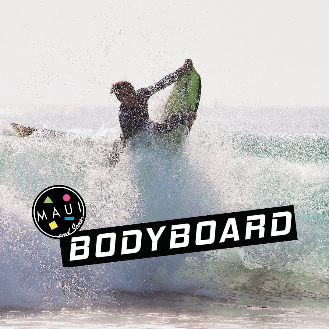 Maui and Sons 37" Cookie Logo EPS Bodyboard - Orange