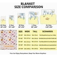thumbnail image 4 of Custom Halloween Blanket | Personalized Ghost Blanket for Boys Girls | Plush Cozy Custom Name Blanket | Halloween Decor Personalized Gifts Name Blanket | 50"x60"-Teens/Travel Size, 4 of 5