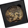 thumbnail image 1 of 7 in 1 Dices Cool Rotating Metal Dices Role Playing Table Game Present for Fans Adults Kids, 1 of 5