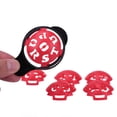 thumbnail image 2 of Portable Mini  Ball Liner, Field Marking Equipment Field Court Rink Equipment With Letter Pattern Template Durable ABS Plastic For Drawing Alignment Tool Snug Fit And, 2 of 7