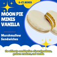 thumbnail image 4 of (18) MoonPie Minis Variety Pack - Chocolate, Vanilla, Banana Classic Marshmallow Pies Sandwiches Home Travel Pantry Snacks Party Gourmet Treats Bag Basket Fillers & CUSTOM Storage Carrier, 4 of 8