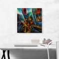 thumbnail image 2 of ARTCANVAS Testa Luce Ambiente 1912 Canvas Art Print by Umberto Boccioni - Size: 18" x 18" (1.50" Deep), 2 of 9