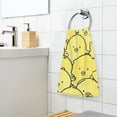 thumbnail image 5 of Chickens Yellow Cotton Face Towels Absorbent Hand Towel Soft Bathroom Towel for Kitchen Hotel Decoration, 5 of 7