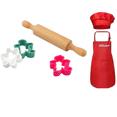 thumbnail image 3 of Ultimate Easy-Bake Oven Bundle, Includes Oven, Mixes (Pizza, Whoopie Pie,Chocolate Chip and Pink Sugar Cookies & Pretzel) Rolling Pin and 3 Metal Cookie Cutters and Edicodo Apron, 3 of 8