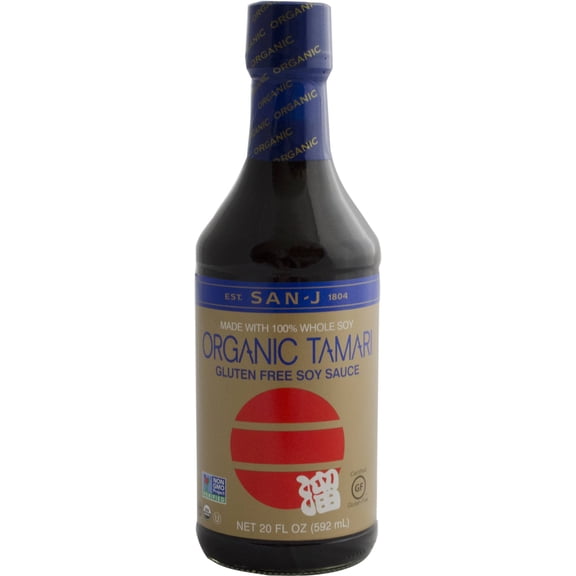 San J Organic Tamari, 20 Ounce -- 6 per case.