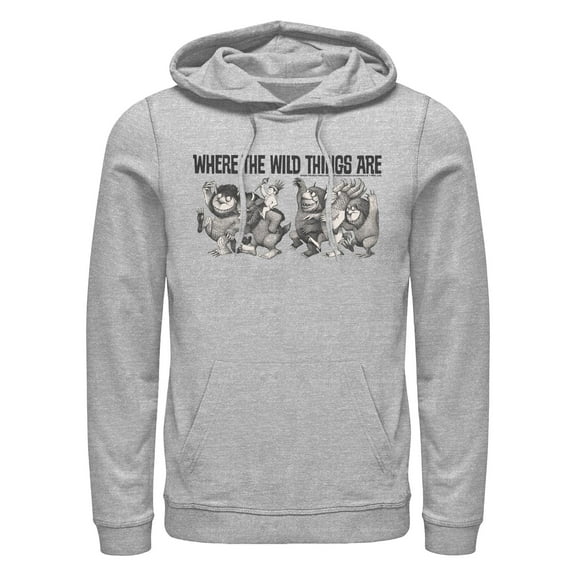 Men's Where The Wild Things Are Max Kingdom Pull Over Hoodie
