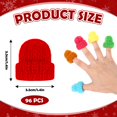 thumbnail image 4 of Minisombreros de Papá Noel para manualidades EBOOT, 96 piezas (multicolor), 4 of 7