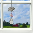thumbnail image 4 of Woodstock Crystal Suncatchers, Crystal Fantasy Pig, Crystal Wind Chimes For Inside, Office, Kitchen, Living Room Décor, 4.5"L, 4 of 7