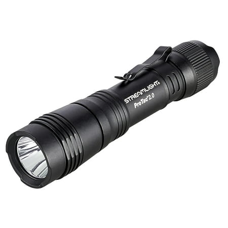Streamlight 89000 ProTac 20 2000-Lumen Rechargeable Tactical Flashlight with USB c cable and Holster Box Black