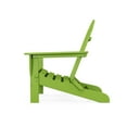 thumbnail image 3 of POLYWOOD Classic Folding Outdoor Adirondack 5-Piece Conversation Group in Lime, 3 of 6
