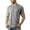 Heather Gray, variant on Men's Athletic Casual Tri-Blend Round Neck T-Shirts