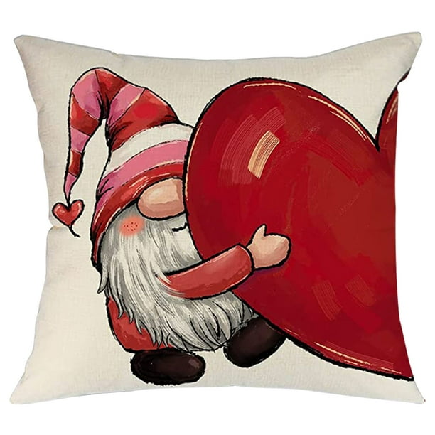 Valentines Day Pillow Covers Valentines Day Decor for Home Love Heart