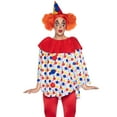 thumbnail image 3 of Leg Avenue Clown Poncho Set for Women with Pom Pom Accents, Adult XS to 1X, 3 of 5