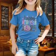 thumbnail image 2 of TZEWGL Tees For Child Print Round Neck Loose Short Sleeve Clothing For Newborns size 8-9T, 2 of 4