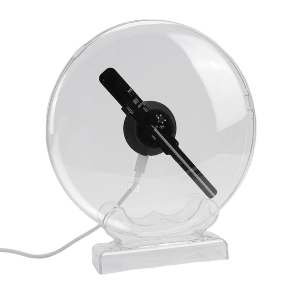 Holograma Ventilador De Holograma 3D Control Remoto Pantalla Publicitaria Proyector De Holograma 3D Con 80 Cuentas LED Altavoz Para Tienda Comercial Fiesta De Letreros
