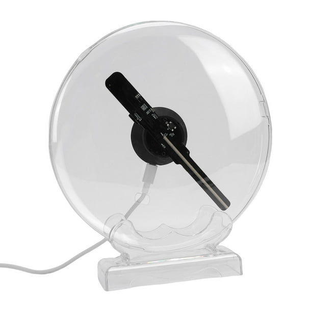 Holograma Ventilador De Holograma 3D Control Remoto Pantalla Publicitaria Proyector De Holograma 3D Con 80 Cuentas LED Altavoz Para Tienda Comercial Fiesta De Letreros