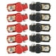 thumbnail image 2 of 10 Uds. Conectores de abrazaderas de Terminal de Cable de batería de coche, corriente grande negativa y positiva Jadeshay A, 2 of 8