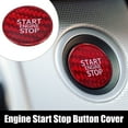 thumbnail image 2 of Car Engine for Start Stop Button Cover Push for Start Button Ignition Cover Red for Land for Rover Range for Rover Discovery Sport, 2 of 6