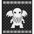 thumbnail image 4 of Old Glory Mens Cthulhu Ugly Lovecraft Christmas Sweater Long Sleeve Sweatshirt, 4 of 6