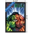 thumbnail image 3 of Marvel Comics - Red Hulk - Cover #30 Wall Poster, 14.725" x 22.375", Framed, 3 of 5