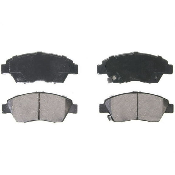 Front Brake Pad Set - Compatible with 2007 - 2011 Honda Fit 2008 2009 2010