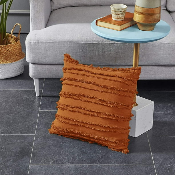 Navy blue and burnt orange throw pillows hotsell