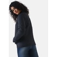 thumbnail image 4 of Women Front Zip Open Stylish Winter Jacket, 4 of 6