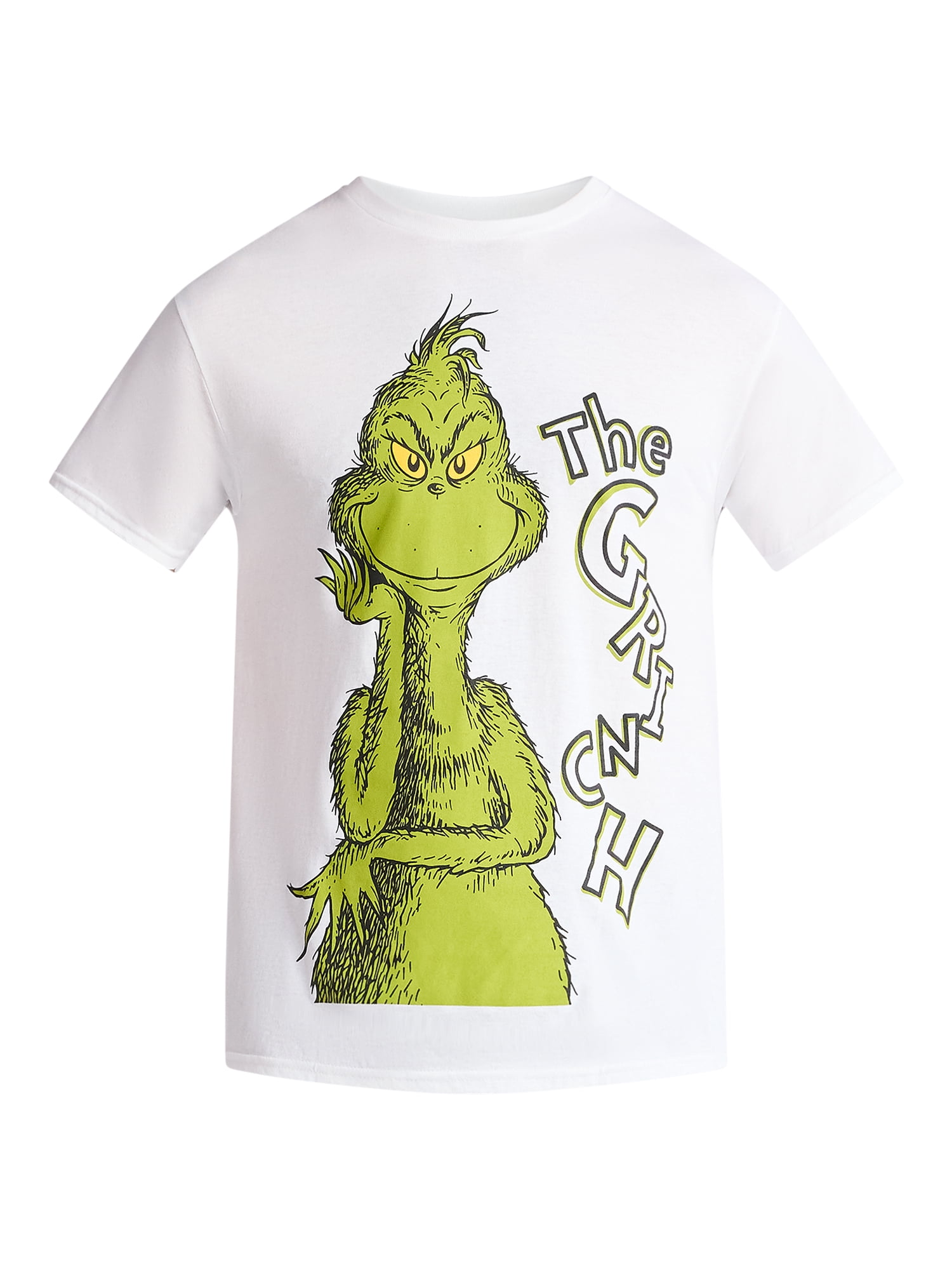 The Grinch Men's and Big Men's Holiday Graphic Tee, Sizes S-3XL
