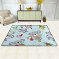 thumbnail image 3 of SKYSONIC Koala with Holiday Elements Lightweight Carpet Mats Area Soft Rugs Floor Mat Doormat Decoration for Rooms Entrance 36x24 inch, 3 of 6