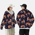 thumbnail image 4 of Lsque Leopard Print UPF 50+ Lightweight Sun Protection Men's Women's Long Sleeve Shirt, Hoodie Performance -Large, 4 of 9