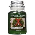 thumbnail image 3 of Yankee Candle Company Christmas Wreath Large Jar Candle,Green, 3 of 6