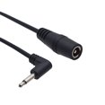 thumbnail image 2 of Enchufe adaptador de cable convertidor de potencia para pedal de efecto de guitarra eléctrica armónica eléctrica 5,5mm 2,1/2,5mm a 3,5mm (2 en un paquete), 2 of 5