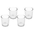 thumbnail image 3 of Gymnture 4pc Glass Votive Candle Holders for Wedding, Spa & Meditation, 3 of 10