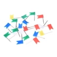 thumbnail image 4 of fastboy 100pcs Map Flag Push Pin Multicolored Thumb Tack Mini Country Map Push Pin Portable Decorative Map Tack, 4 of 4
